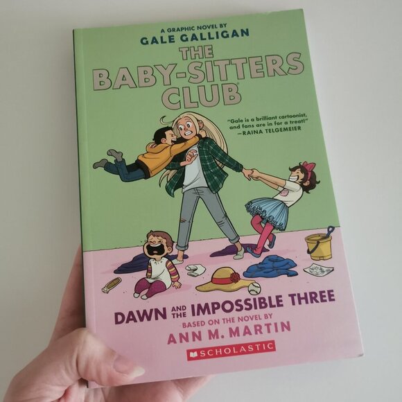 Babysitters Club Graphic Novel #5 Dawn Impossible Three Gale Galligan Ann Martin - Picture 1 of 6